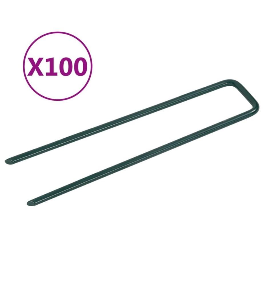Nägel für Kunstrasen 100 Stk. U-Form Eisen