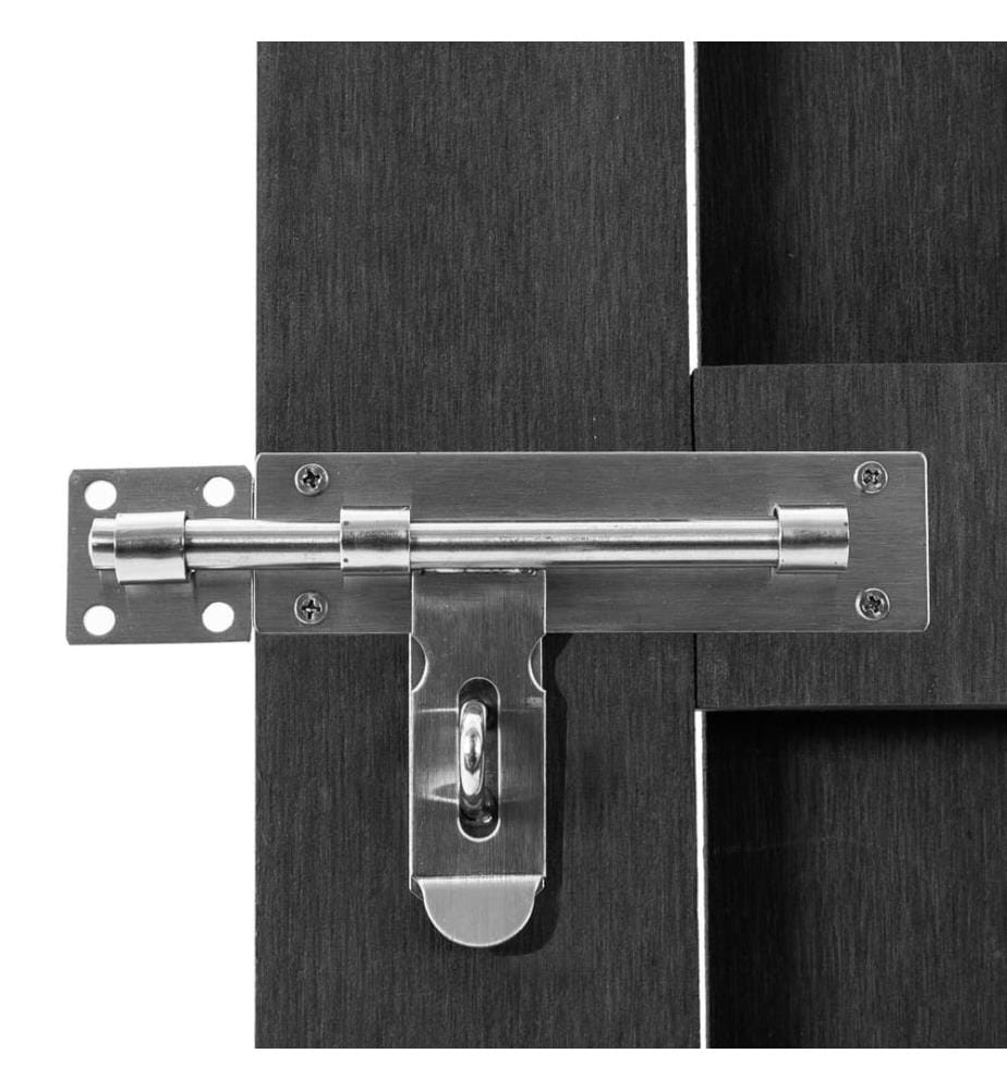 Portillon WPC 100x150 cm Gris