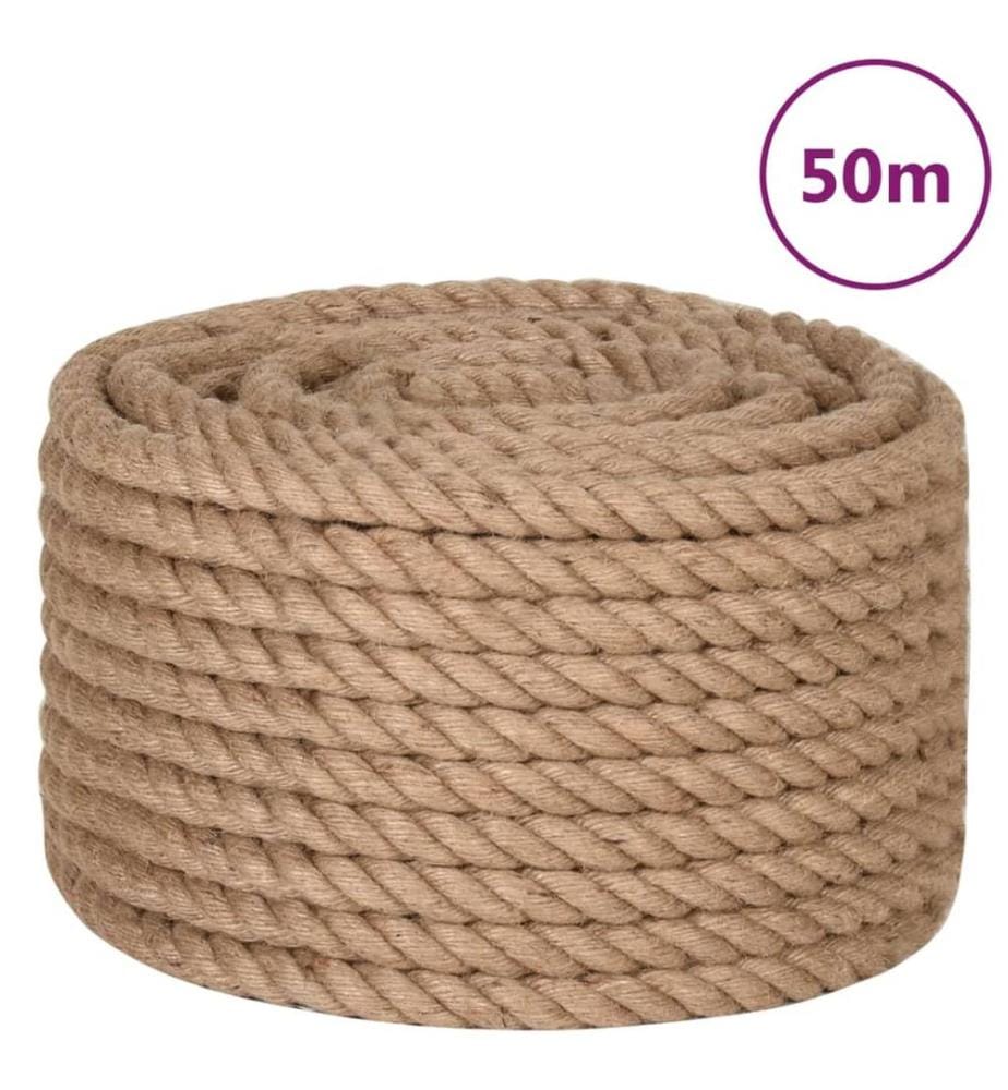 Corde 100 % jute 20 mm 50 m