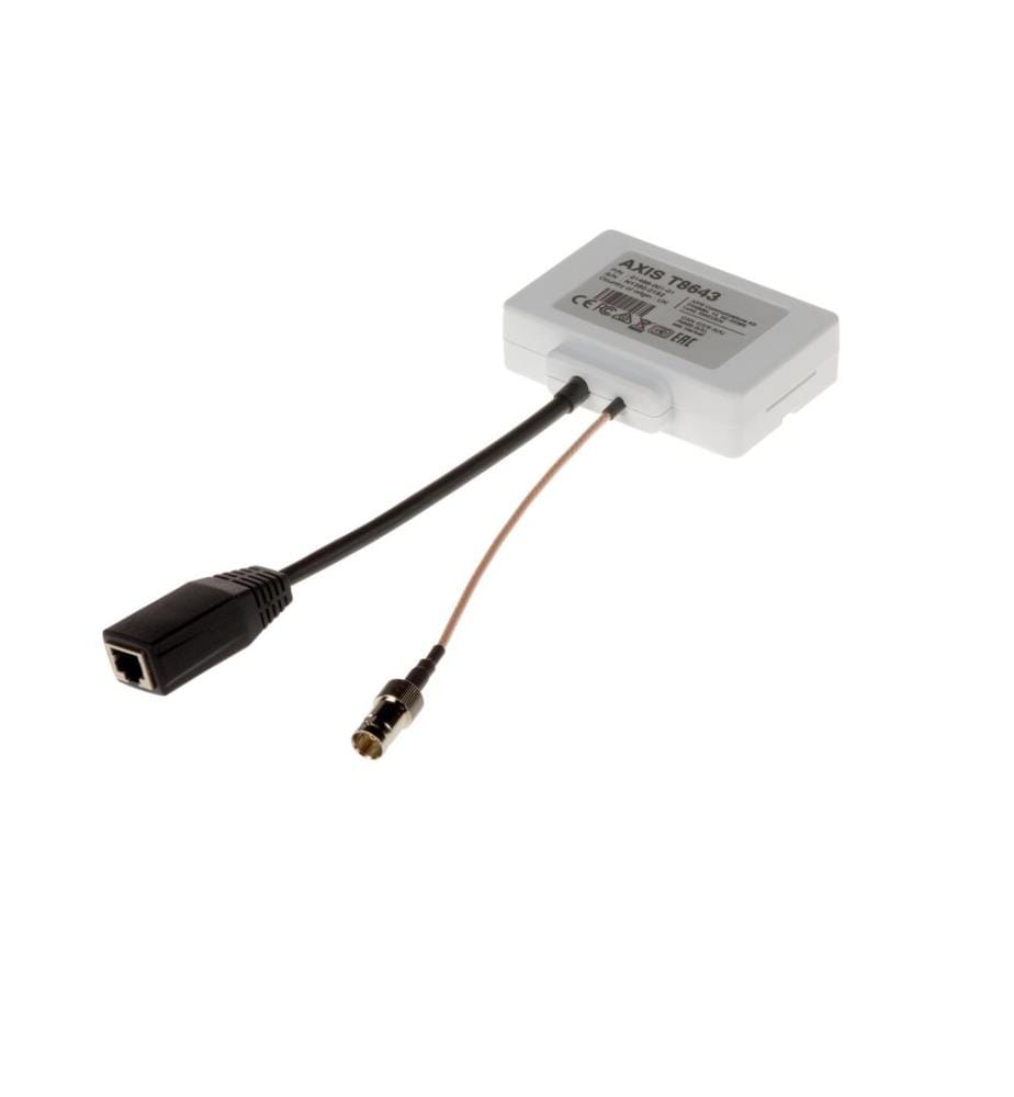 AXIS - PoE+ Converter T8643 PoE+ over Coax Compact