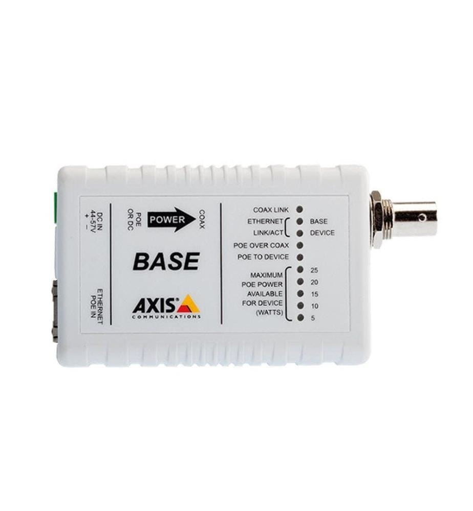 AXIS - PoE+ Converter T8641 PoE+ over Coax Base Modul