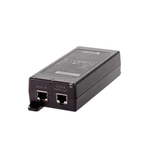 AXIS - Injecteur PoE+ 30 W Midspan AC/DC 24 V AC et 10-28 V DC