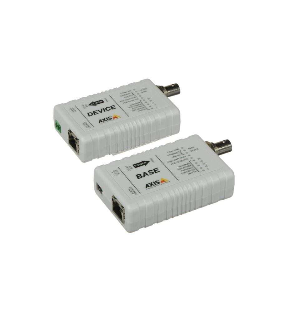 AXIS - PoE+ Converter T8640 PoE+ over Coax Base und Device Modul