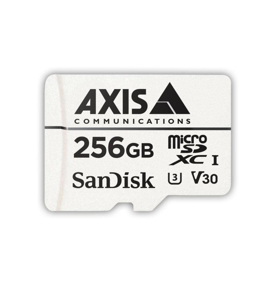 AXIS - Carte microSDXC Surveillance 256 GB 10 pièce