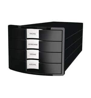 HAN - Boîte à tiroirs IMPULS A4 Schwarz
