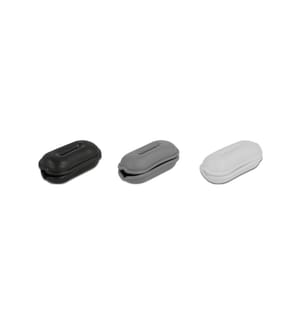 DELOCK - Kabelaufwickler oval, 3-Set 68 x 32 x 27 mm