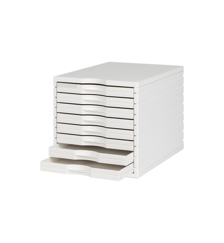 STYRO - Schubladenbox STYRO -top 8 Schubladen, Weiss