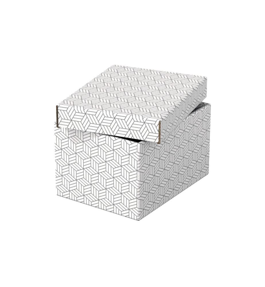 LEITZ - Boîte de rangement Esselte Home S Petit, 3 pièces, Blanc