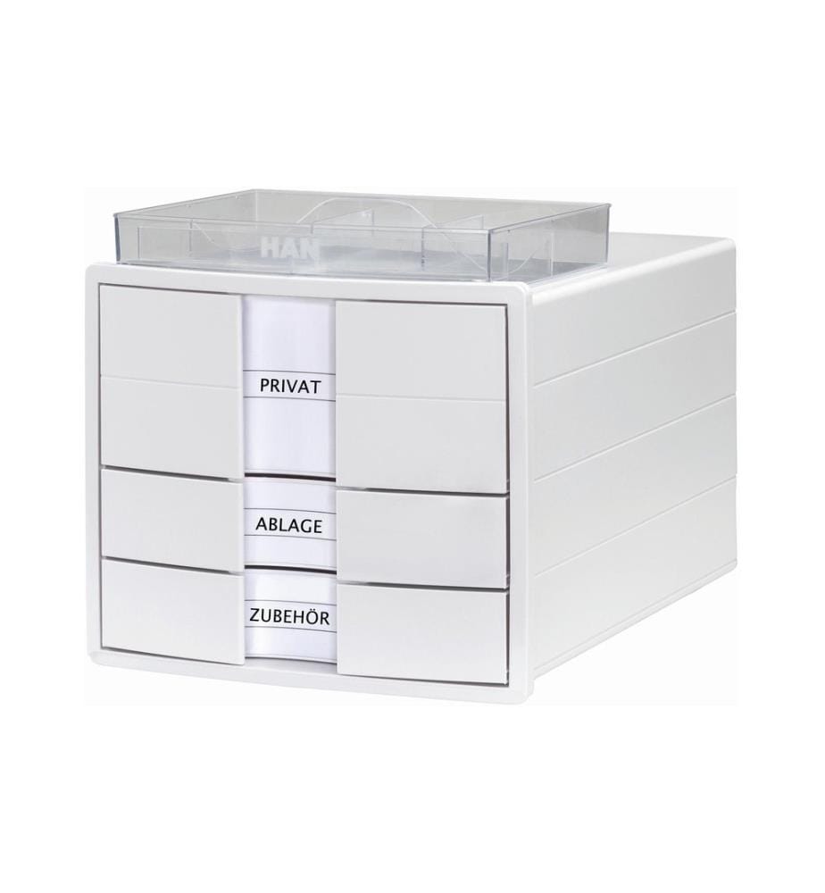 HAN - Schubladenbox Impuls 3 Schubladen, Weiss