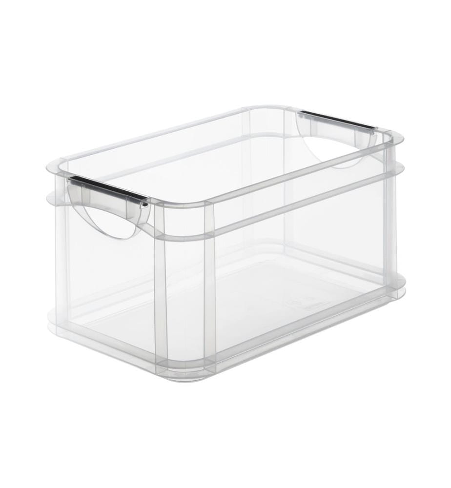 ROTHO - Aufbewahrungsbox A4 3 Stück, Transparent