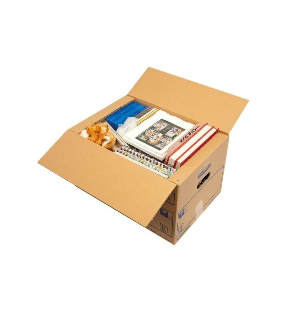 FELLOWES - Carton de déménagement Smoothmove C-Flute 32.5 x 27.0 x 47.5 cm, 10 pcs.