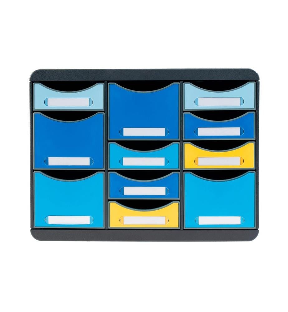 EXACOMPTA - Schubladenbox Bee Blue Store Box Multi