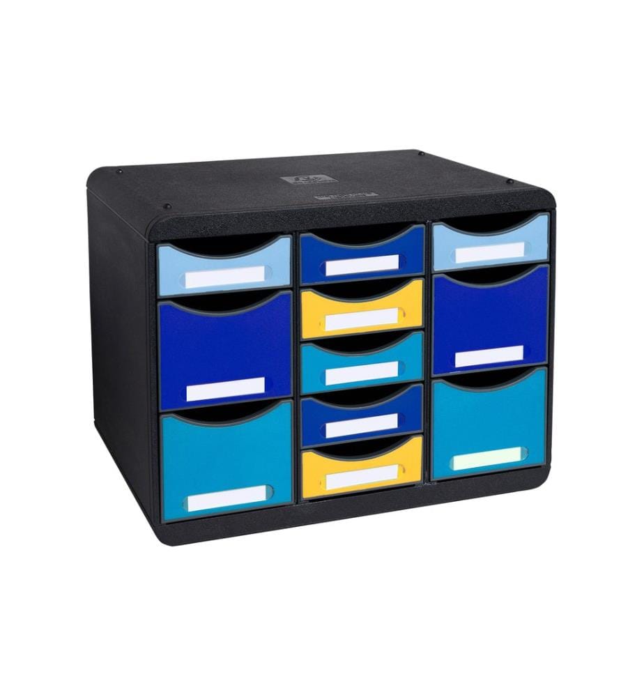 EXACOMPTA - Schubladenbox Bee Blue Store Box Multi