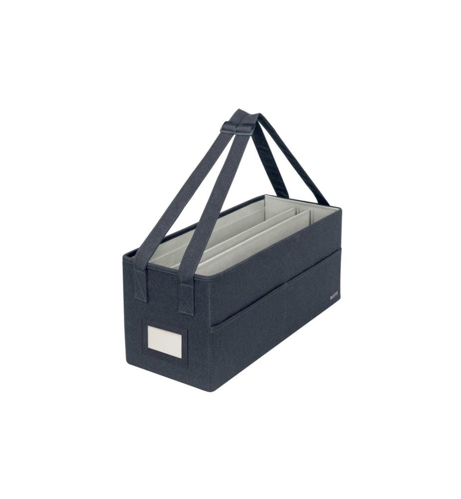 LEITZ - Faltbox Fabric Desksharing Aufbewahrungsbox Dunkelgrau