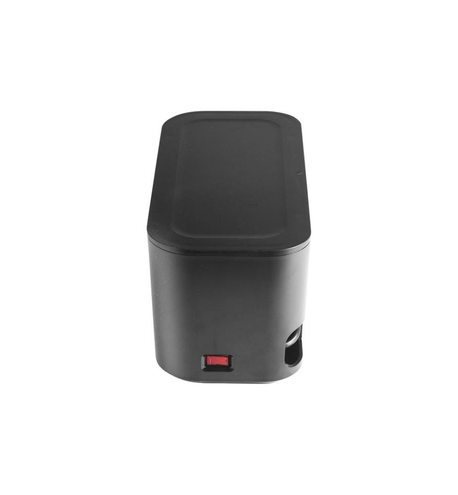 STEFFEN - Kabelbox 5xT13 mit Schalter, Schwarz