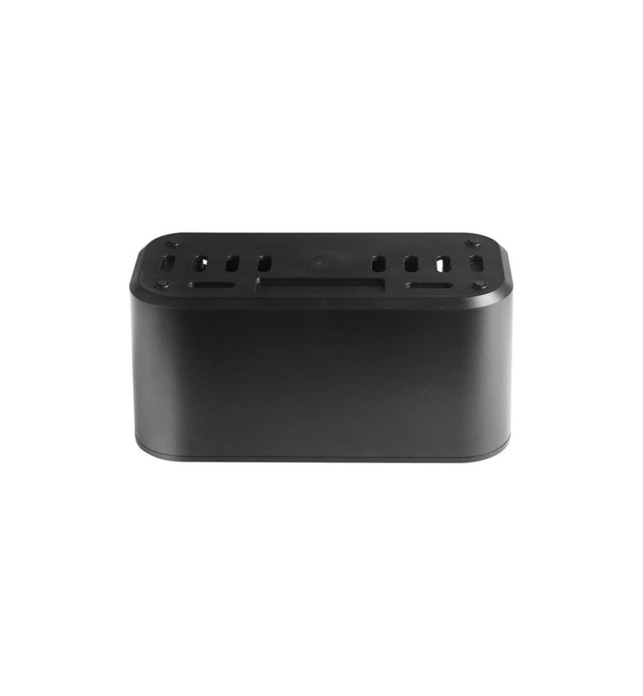STEFFEN - Kabelbox 5xT13 mit Schalter, Schwarz