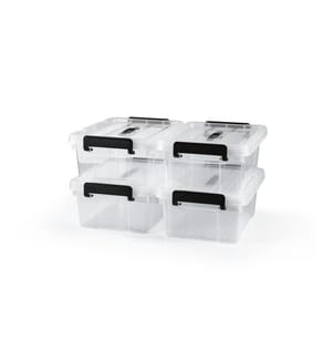 EASYMAXX - Set de boîtes de rangement 41.7 x 29.5 x 16.8 cm
