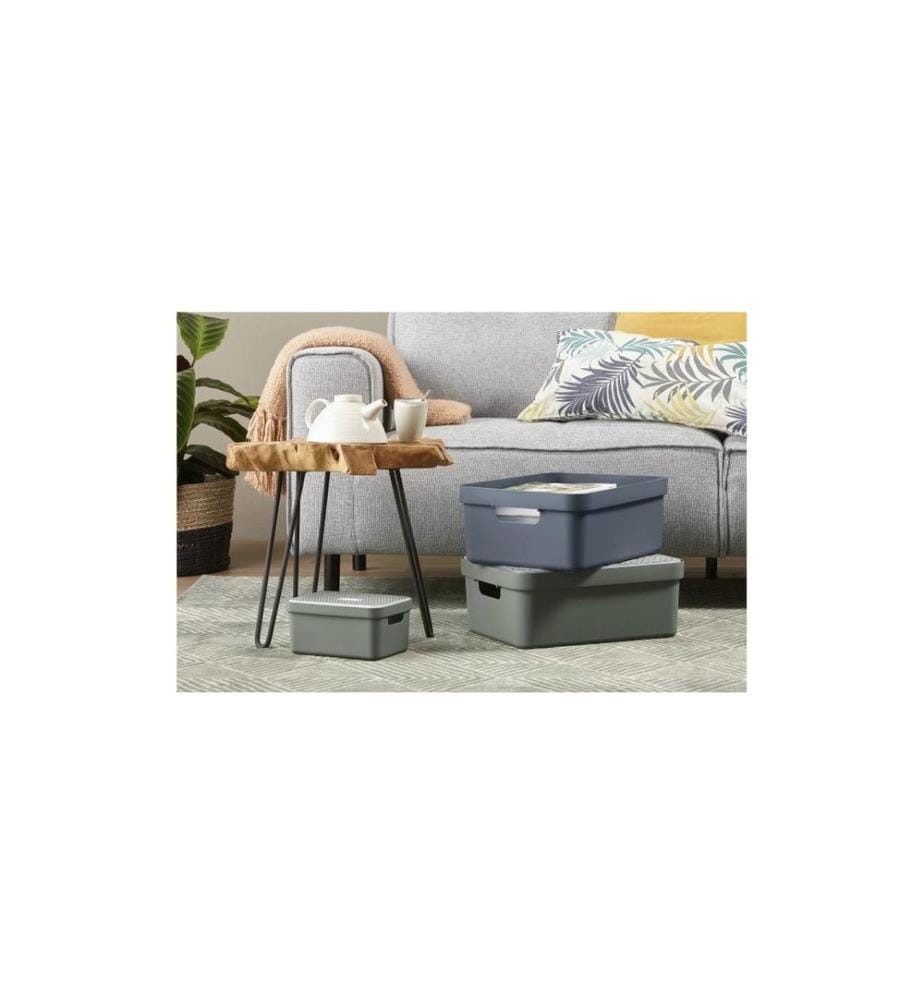 SIGMA HOME - Boîte de rangement 5 litres Vert