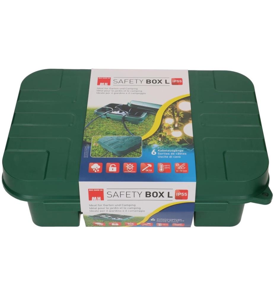 MAX HAURI - Kabelbox Safety-Box L, Grün