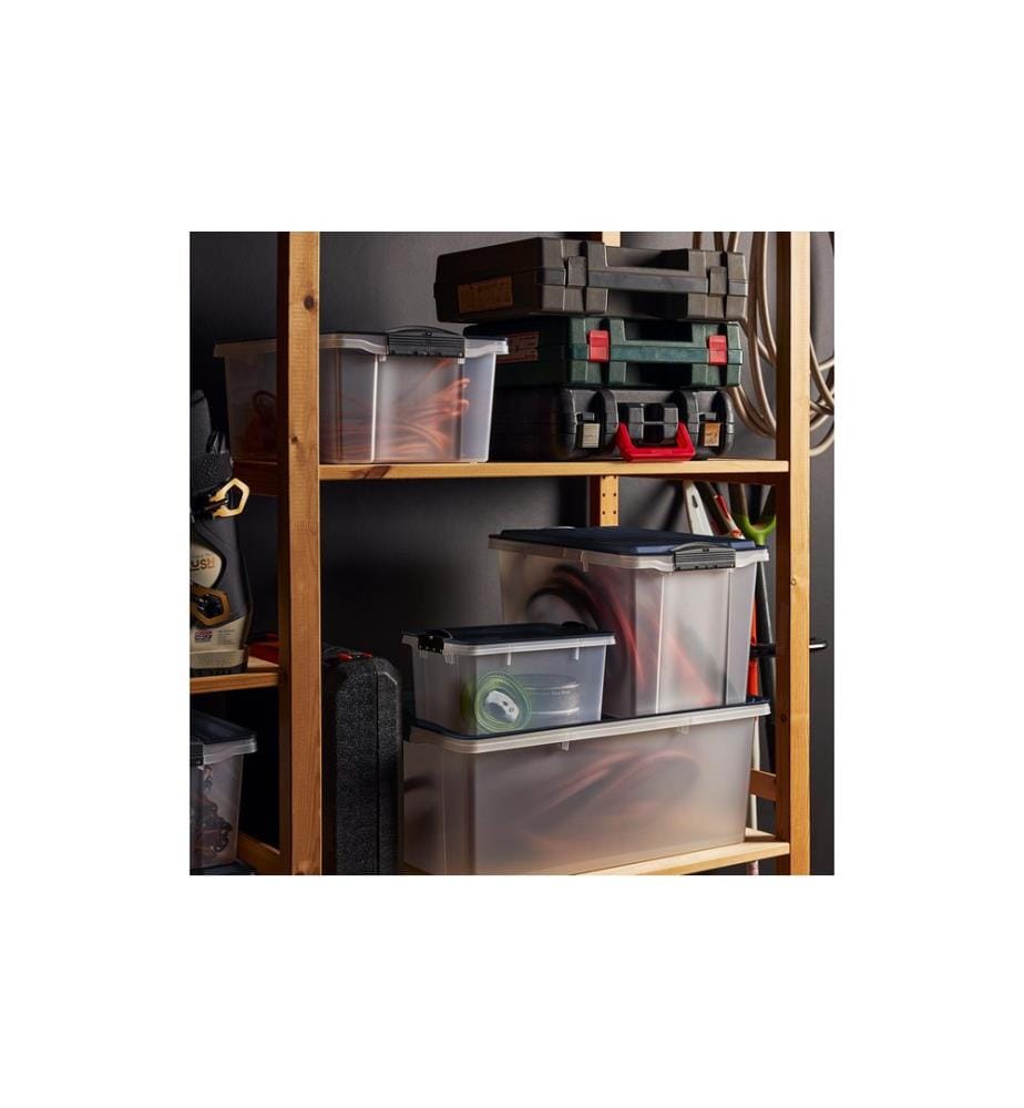ROTHO - Aufbewahrungsbox COMPACT, Blau, 3 tlg.