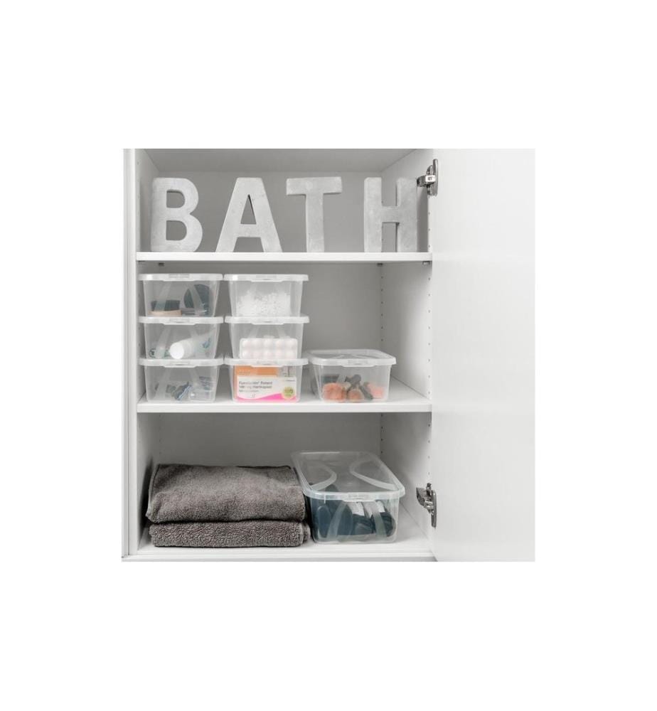 ROTHO - Aufbewahrungsbox ARCO Transparent, 3 tlg.