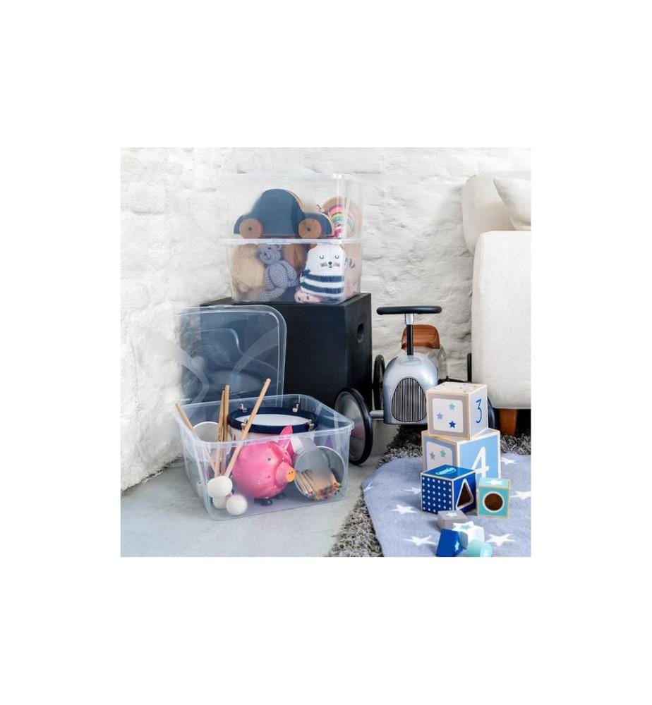 ROTHO - Aufbewahrungsbox ARCO Transparent, 3 tlg.
