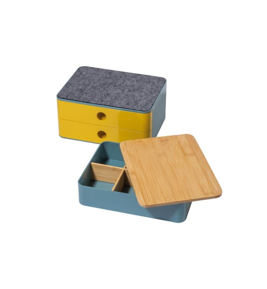 HAN - Schubladenbox Blau