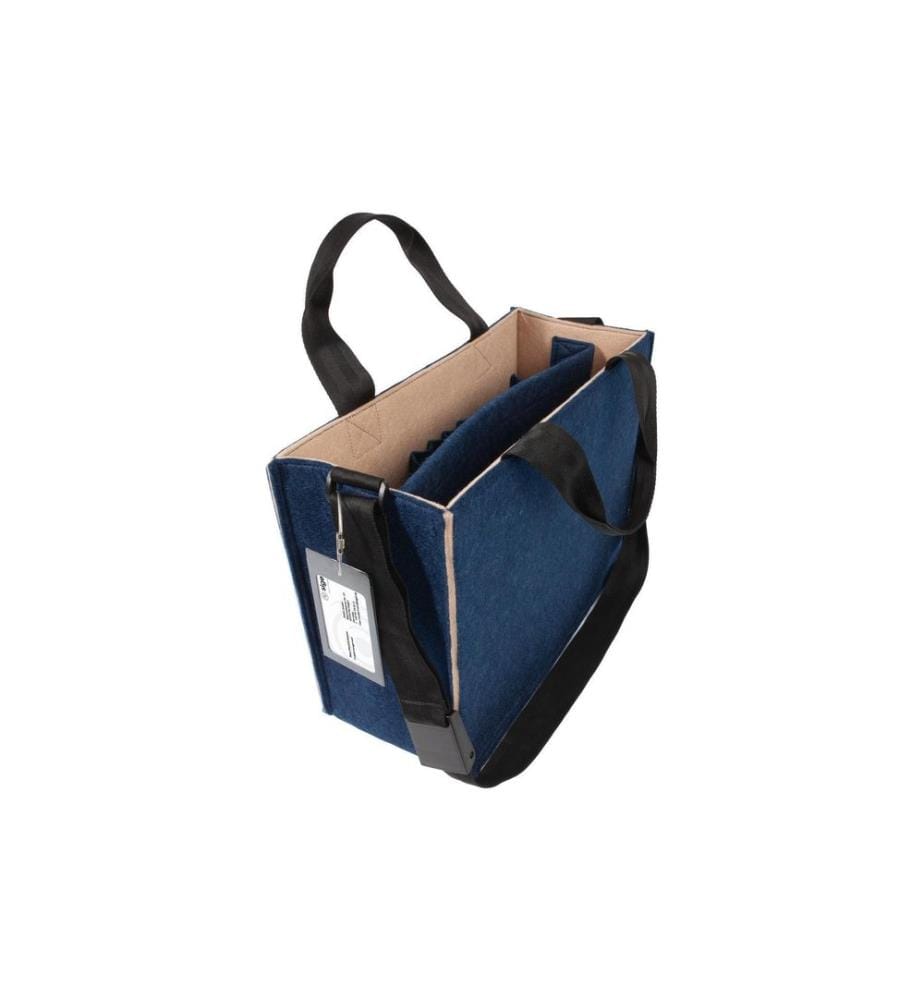 SIGEL - Desk Sharing Bag Bicolor M, blau/beige 15.4