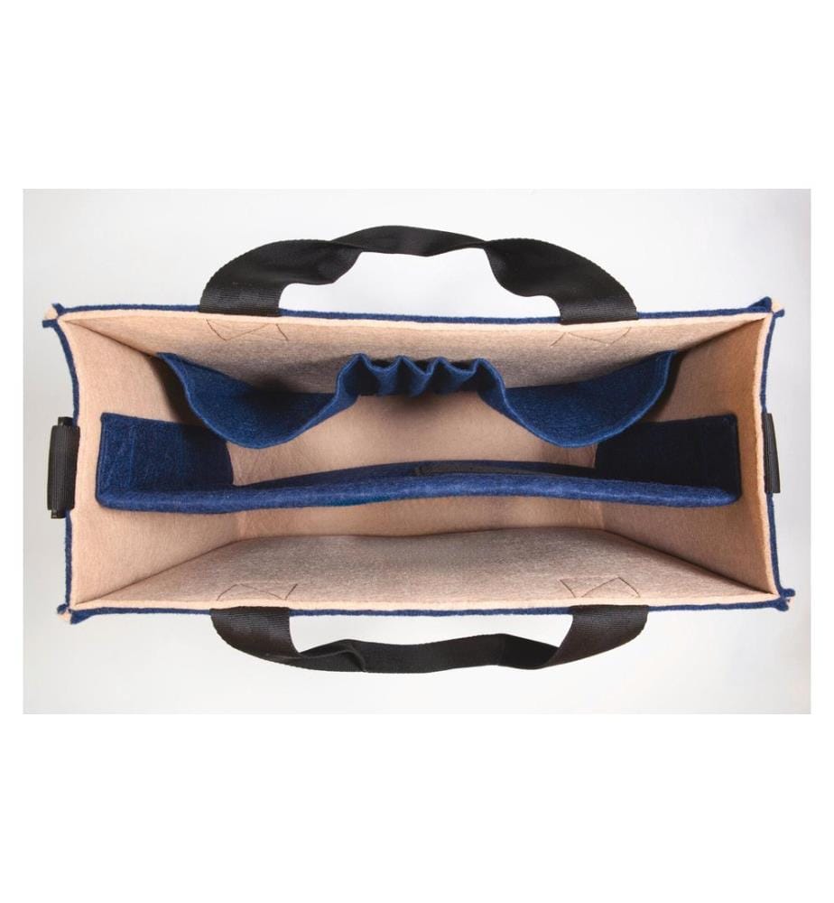 SIGEL - Desk Sharing Bag Bicolor M, blau/beige 15.4