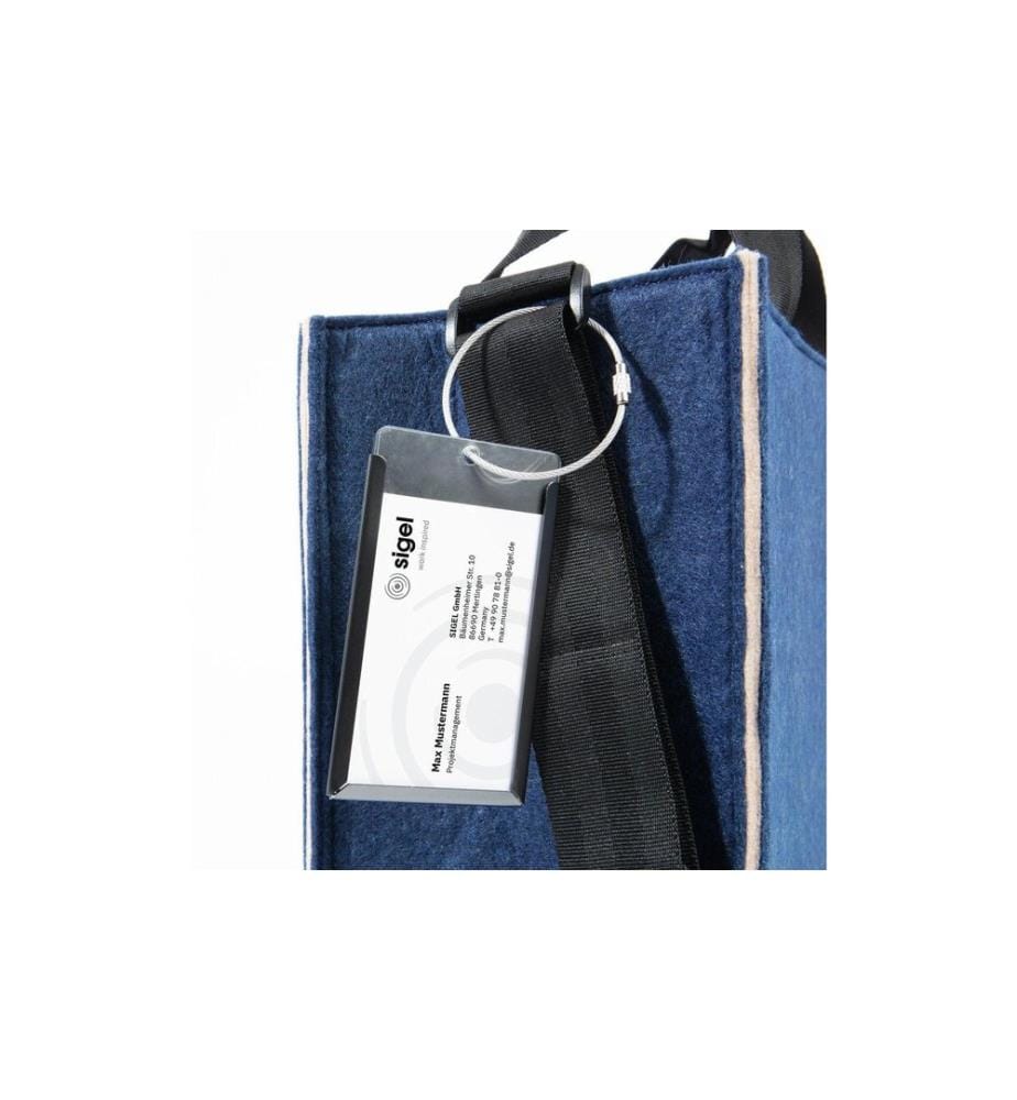 SIGEL - Desk Sharing Bag Bicolor M, blau/beige 15.4
