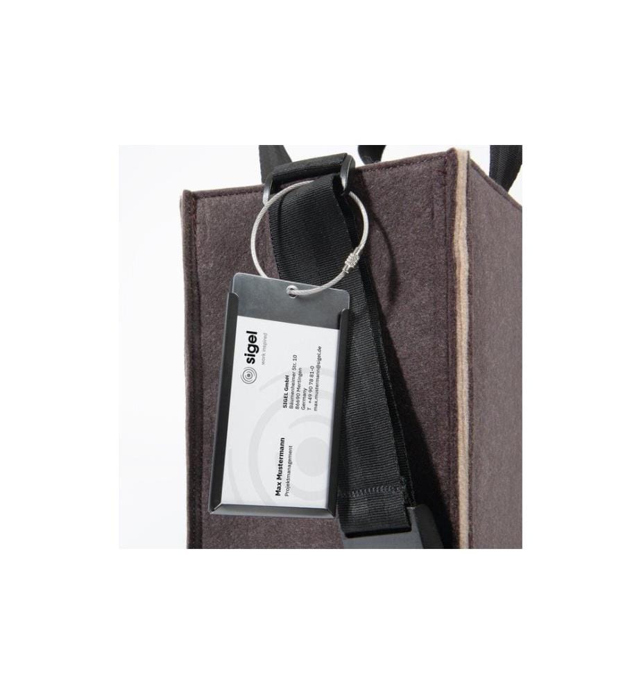 SIGEL - Desk Sharing Bag Bicolor M, braun/beige 15.4