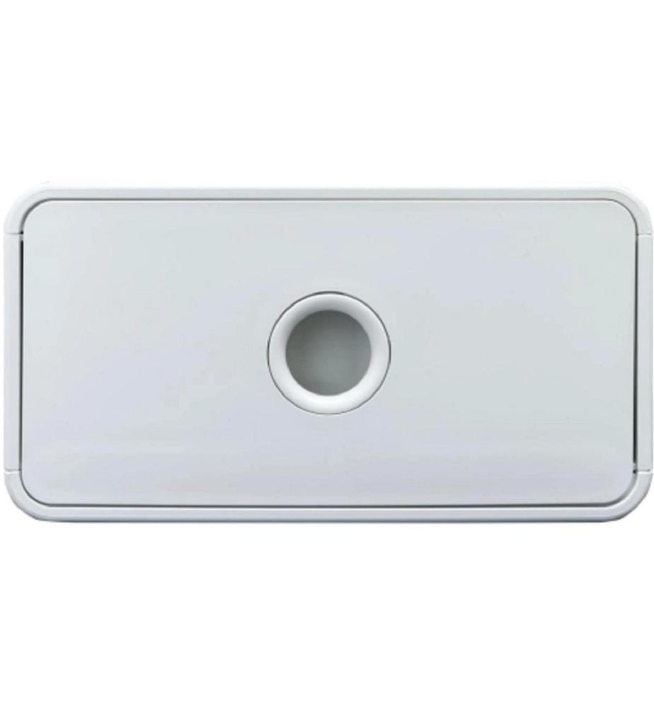 EXACOMPTA - Schubladenbox Tiny Box AutentiK, A5+, 1 Schublade, Weiss