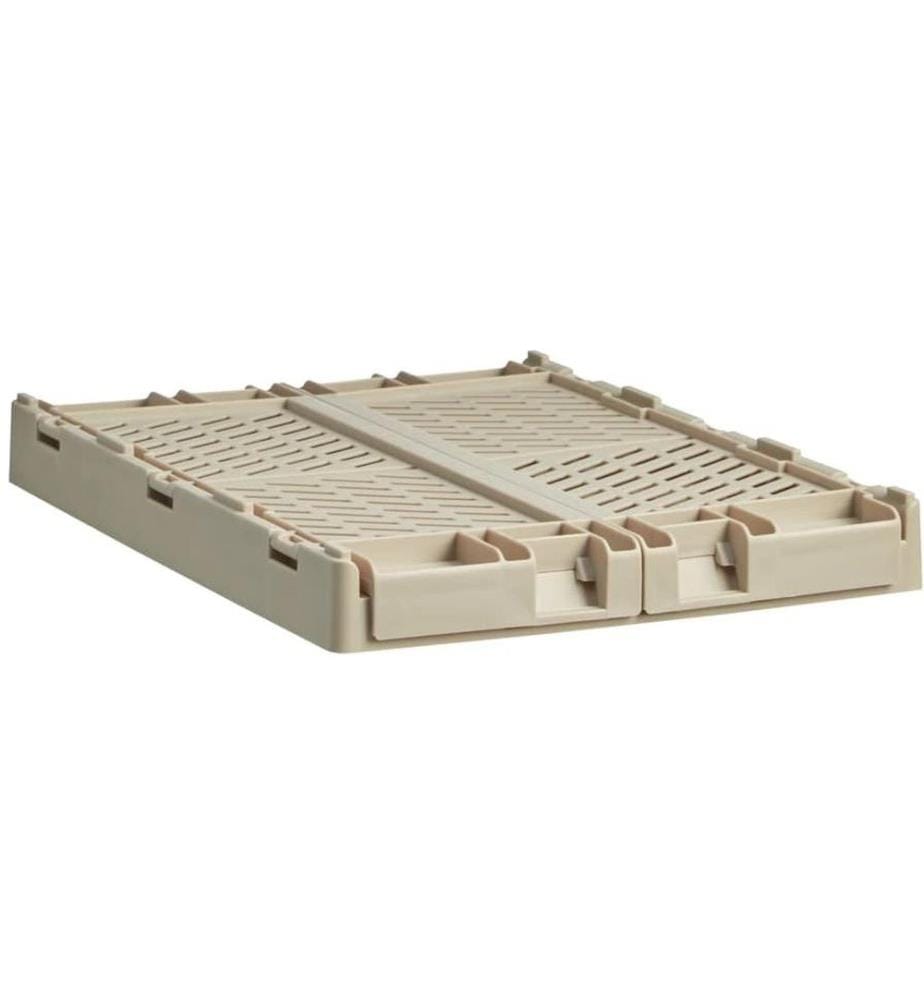 Schou - Klappbox 25 x 16.5 x 10 cm - Taupe