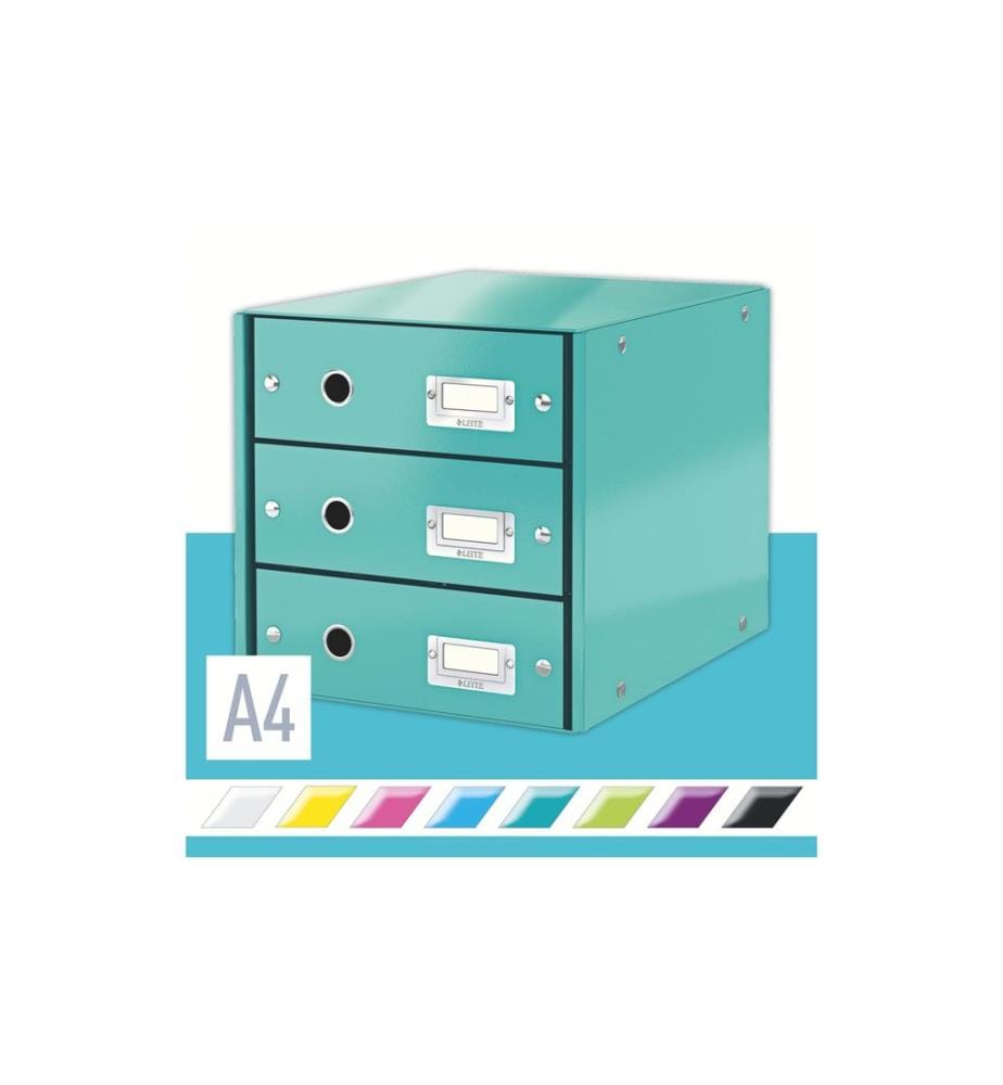 LEITZ - Boîte à tiroirs Click & Store Turquoise