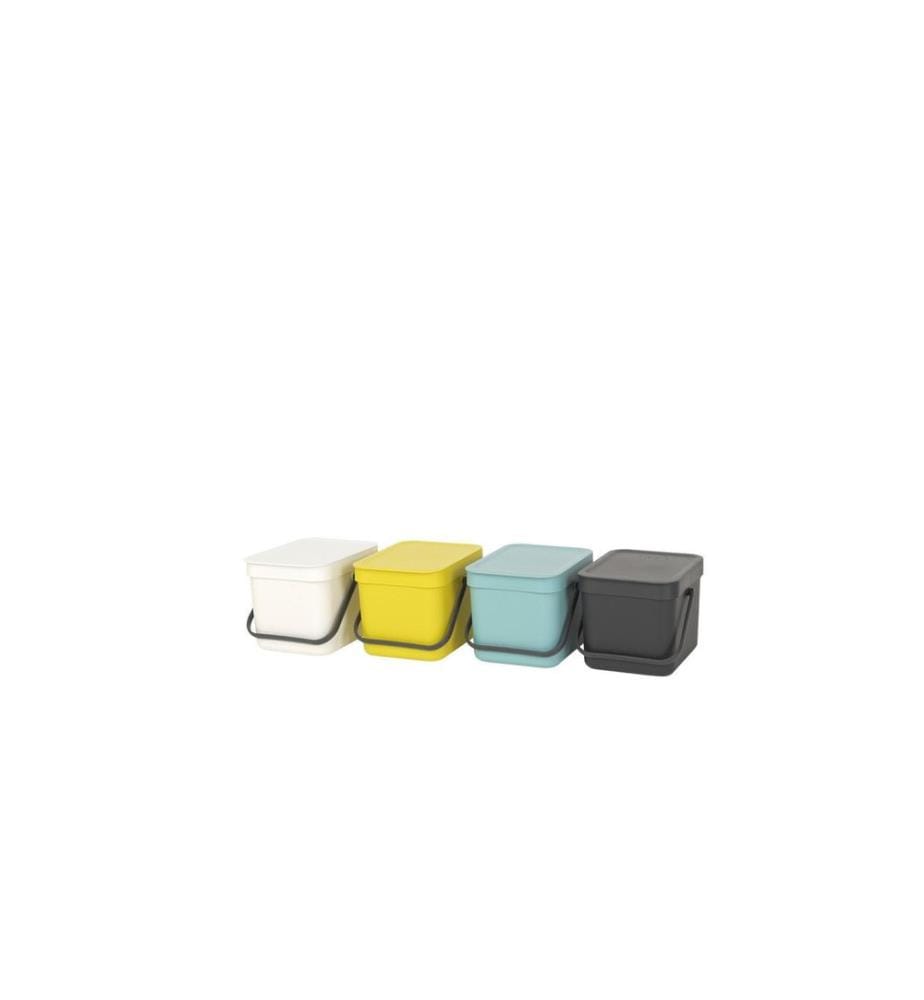 BRABANTIA - Komposteimer Sort & Go 6 l, Mint
