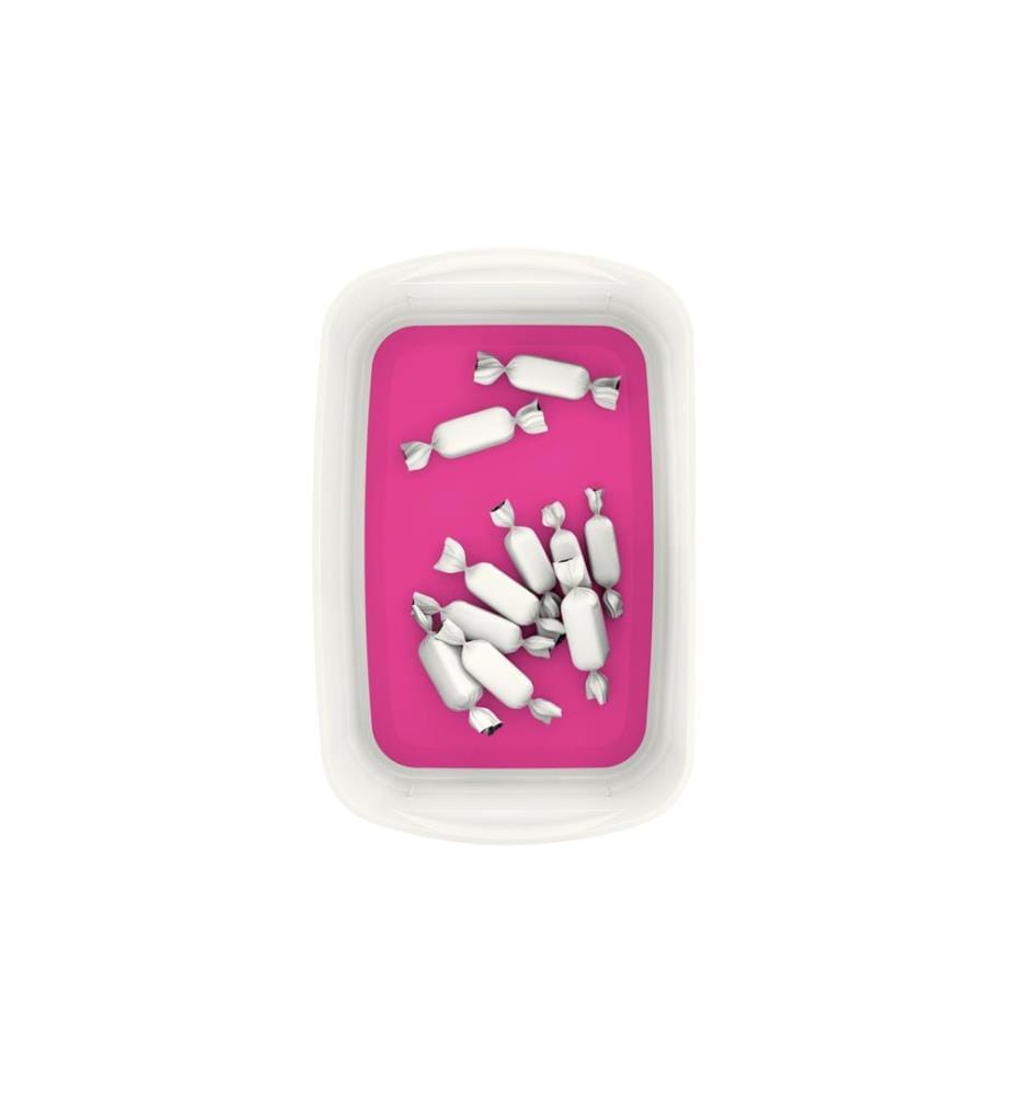 LEITZ - Plateau de rangement MyBox Rose/Blanc