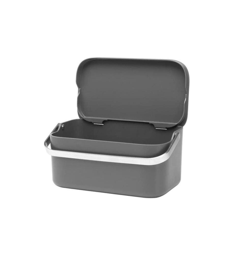 BRABANTIA - Komposteimer 1.8 l, Dunkelgrau