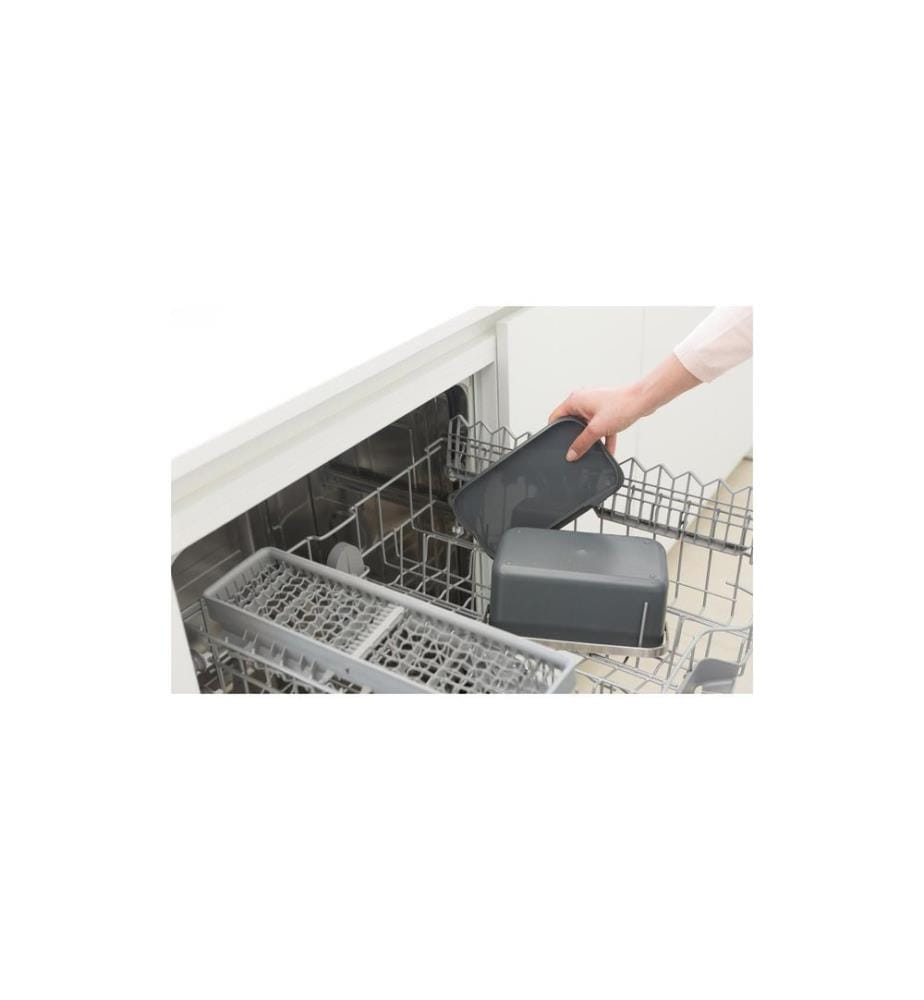 BRABANTIA - Komposteimer 1.8 l, Dunkelgrau