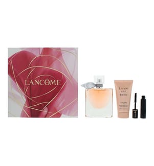 La Vie Est Belle 3 Piece Gift Set : Eau de Parfum 50ml - Mascara 2ml - Lait corporel 50ml