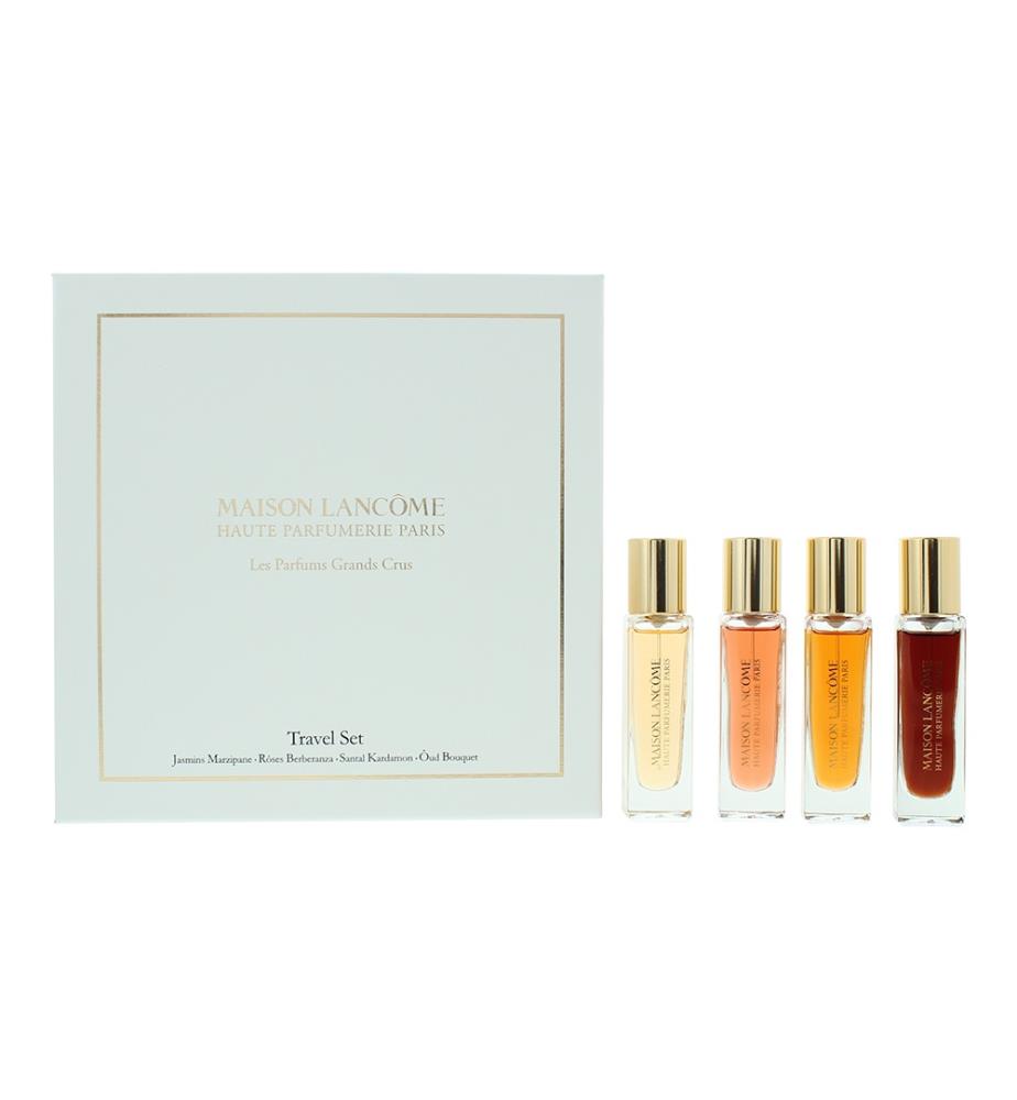 Coffret Eau de Parfum Grands Crus : Jasmins Marzipane 14ml - Rôses Berberanza 14ml - Santal Kardamon 14ml - Ôud Bouquet 14ml