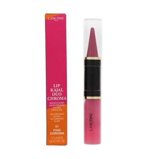 Lip Kajal Duo Chroma 01 Rouge à lèvres haute précision Pink Chroma 2.7g & Gloss illuminant 5.6ml
