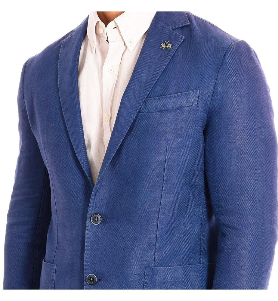 Long Sleeve Blazer - Marine