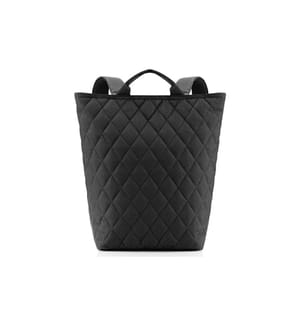 REISENTHEL - Sac Shopper Backpack Rhombus Black