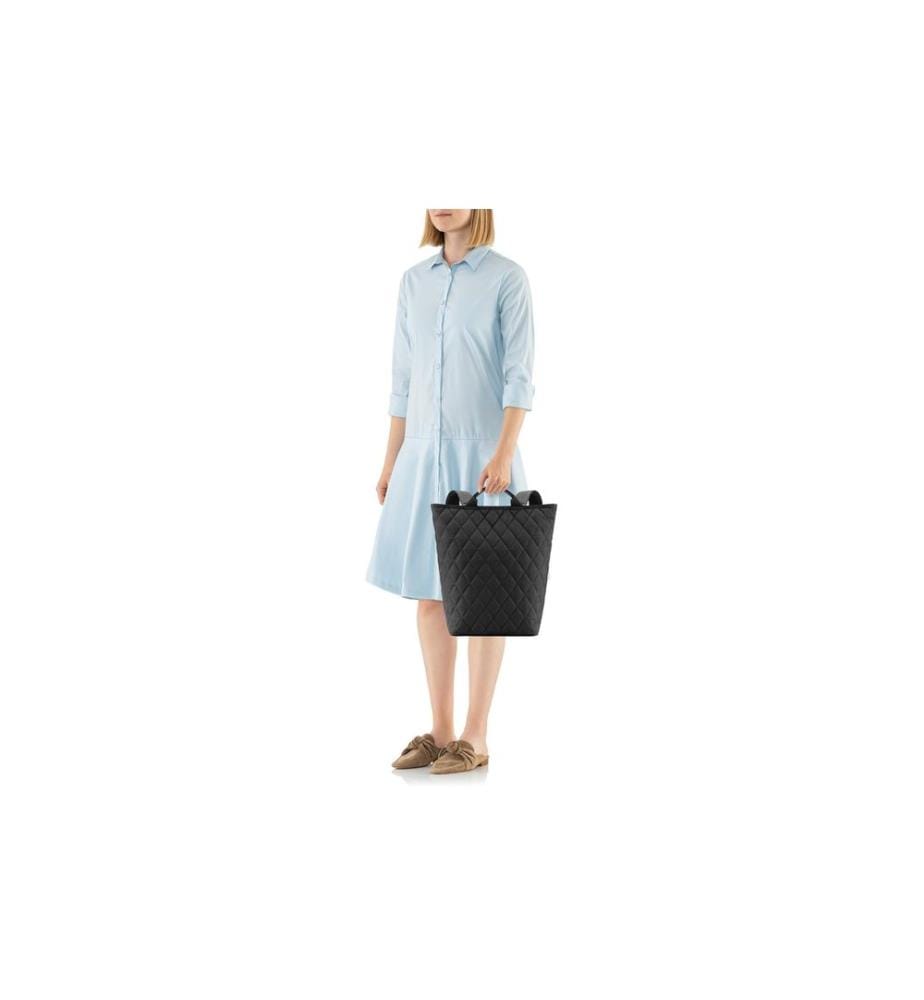 REISENTHEL - Sac Shopper Backpack Rhombus Black
