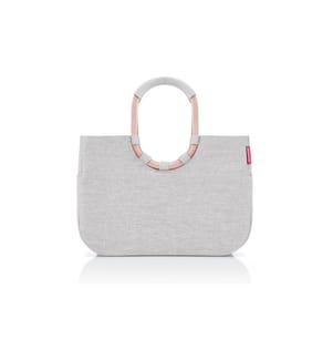 REISENTHEL - Panier de course Loopshopper L Twist Sky Rose