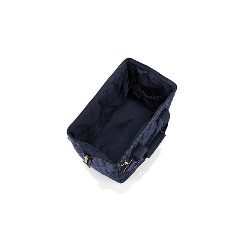 REISENTHEL - Sac à bandoulière Allrounder M Rhombus Midnight Gold