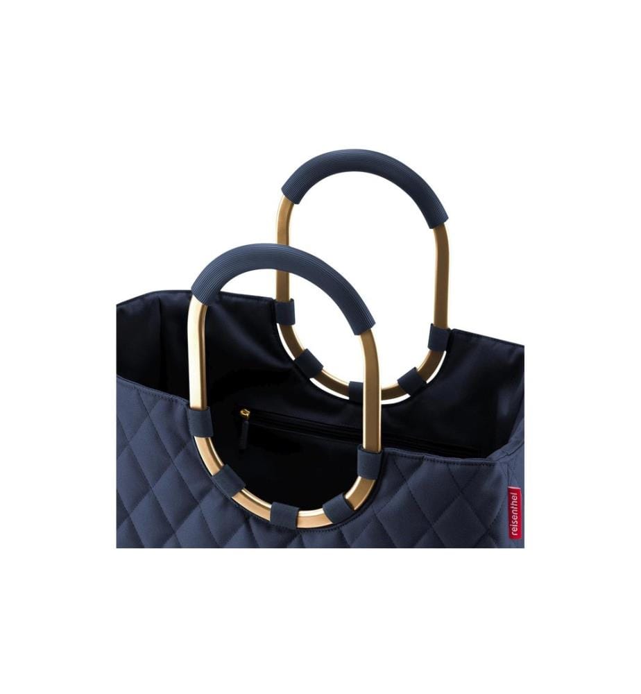 REISENTHEL - Panier de course Loopshopper L Rhombus Midnight Gold
