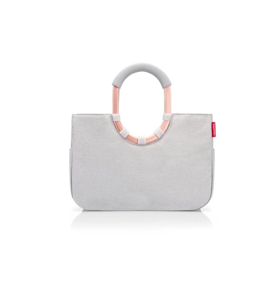 REISENTHEL - Panier de course Loopshopper M Twist Sky Rose