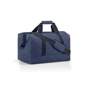 REISENTHEL - Sac à bandoulière Allrounder L Herringbone Dark Blue