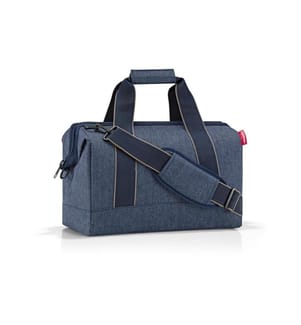 REISENTHEL - Sac à bandoulière Allrounder M Herringbone Dark Blue